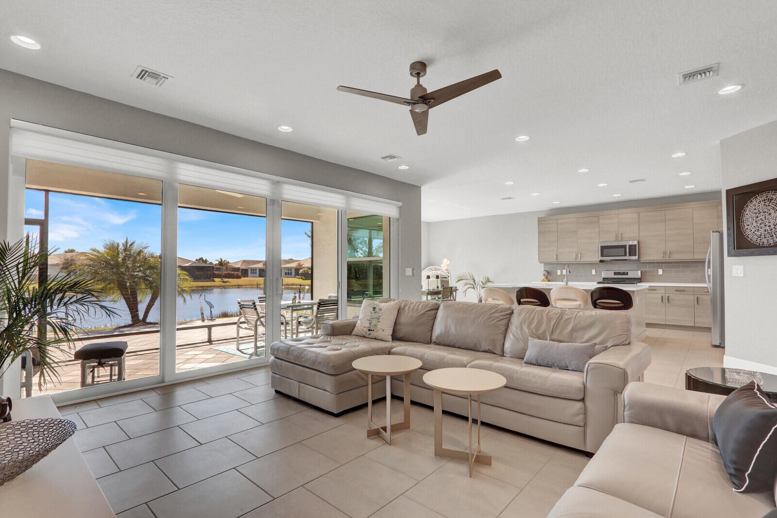 13246 Southwest Blue River Road Port St. Lucie, FL 34987 - Photo 10 of 61 Living area with view