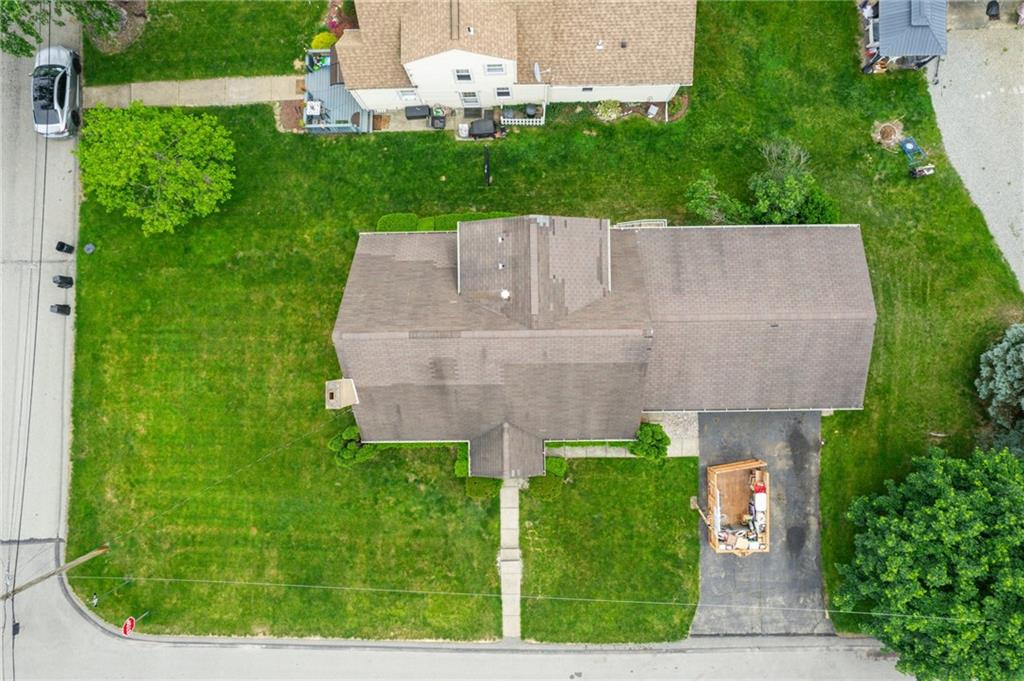 805 Willow Street Irwin, PA 15642 - Photo 30 of 33 an aerial view of a house with garden space and street view
