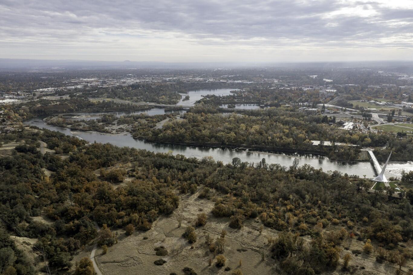 200 Ridgetop Drive, Unit 36 Redding, CA 96003 - Photo 3 of 24 an aerial view of residential building and lake