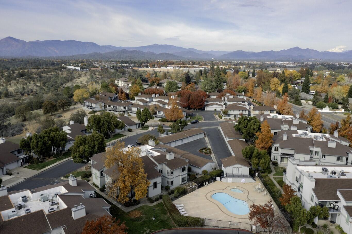 200 Ridgetop Drive, Unit 36 Redding, CA 96003 - Photo 5 of 24 an aerial view of residential building and lake