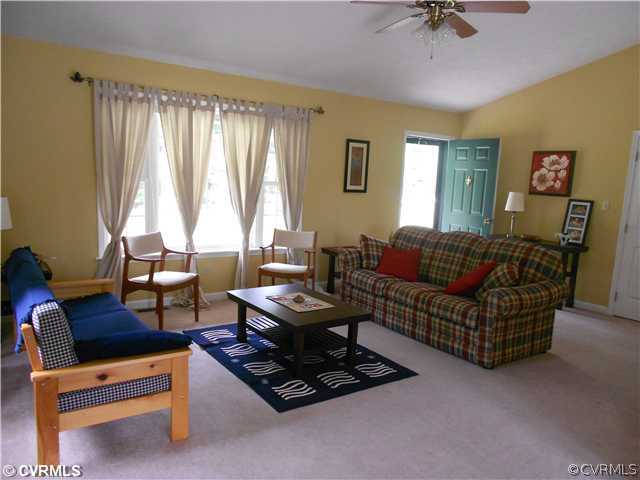 151 Sunset Ridge Drive Farmville, VA 23901 - Photo 3 of 12 a living room with furniture and a potted plant