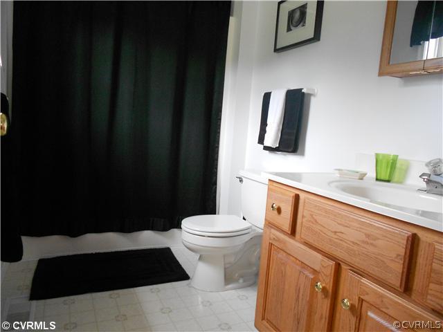 151 Sunset Ridge Drive Farmville, VA 23901 - Photo 5 of 12 a bathroom with a sink and a toilet