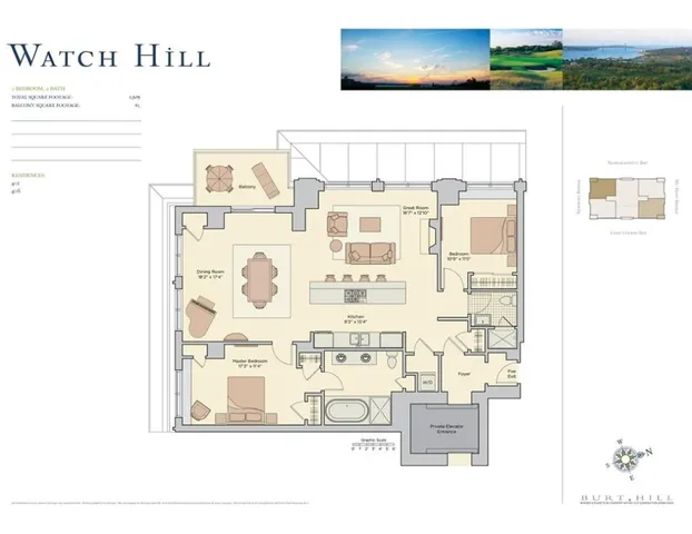 $725,000 | 1 Tower Drive, Unit 406, Portsmouth, RI 02871