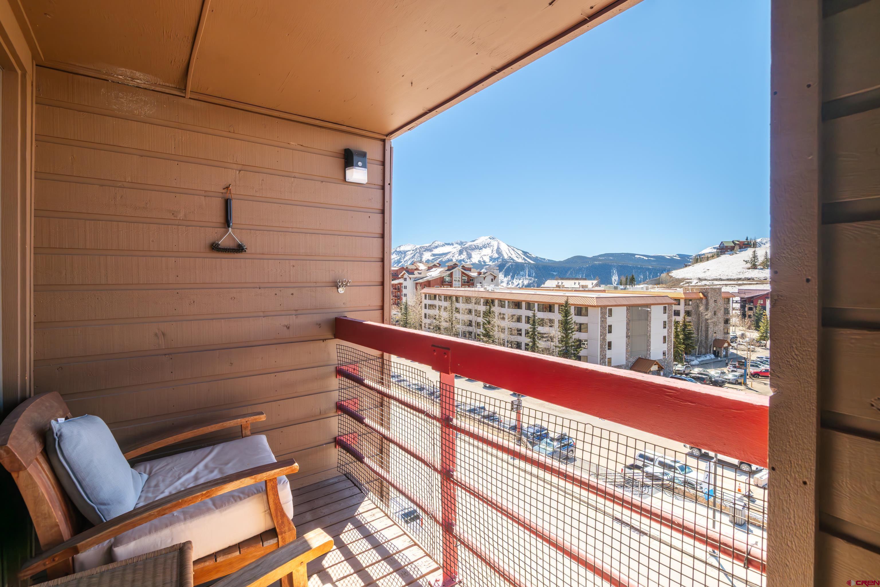 25 Emmons Road, Unit 41 Crested Butte, CO 81225 - Photo 12 of 45 a view of balcony with furniture