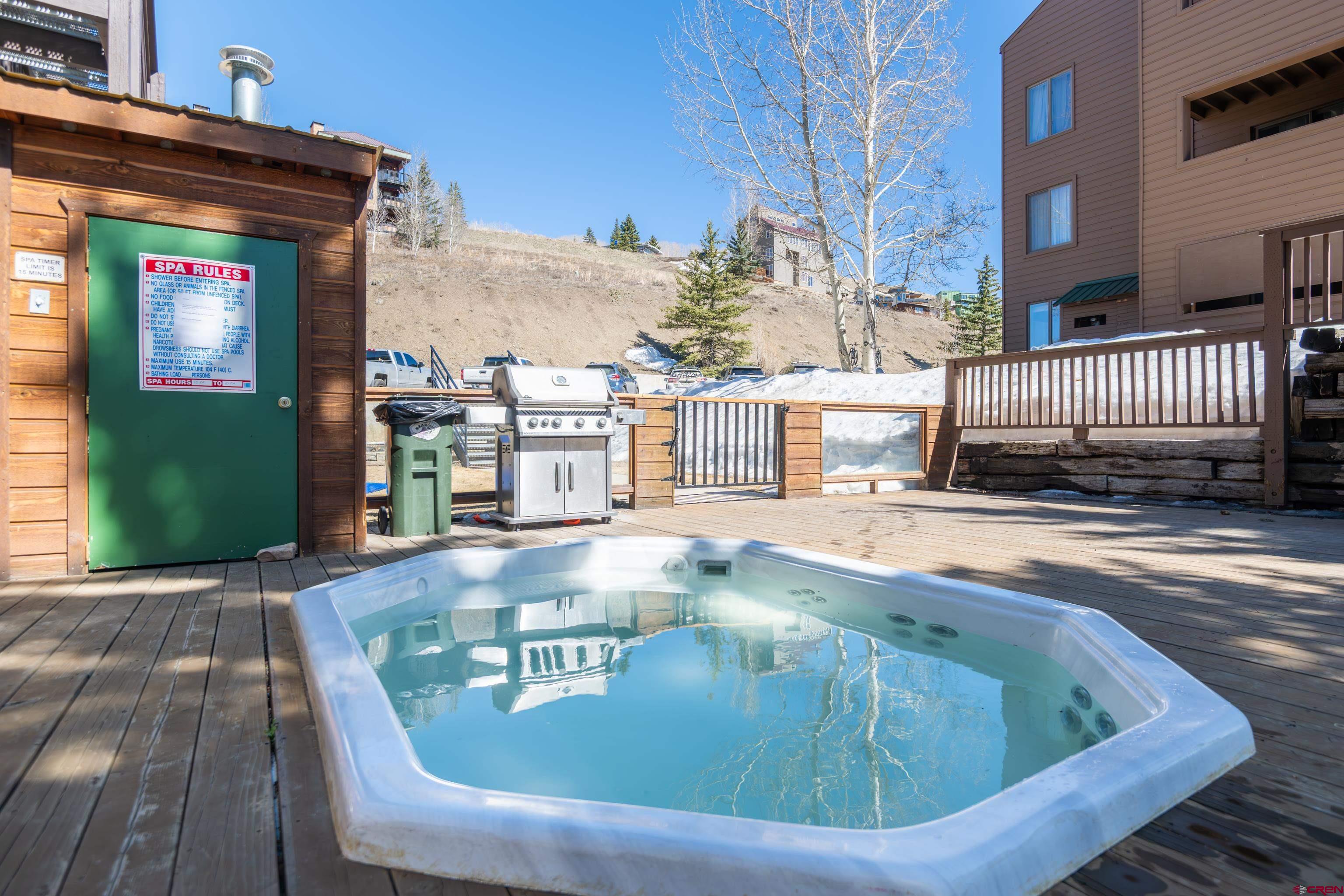 25 Emmons Road, Unit 41 Crested Butte, CO 81225 - Photo 43 of 45 a view of a house with a swimming pool