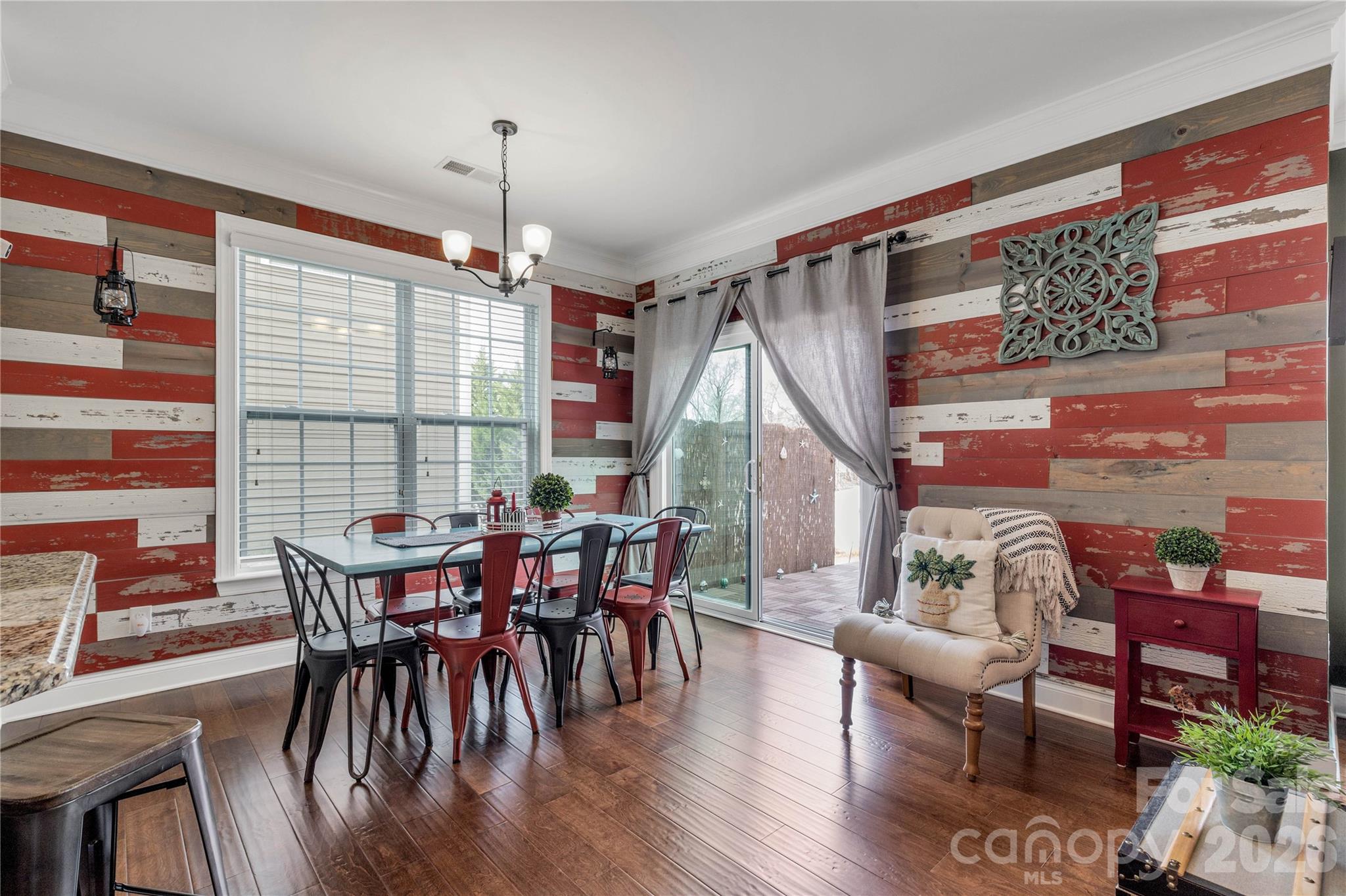 1372 Rainier Drive Fort Mill, SC 29708 - Photo 18 of 48 a view of a dining room with furniture window and outside view