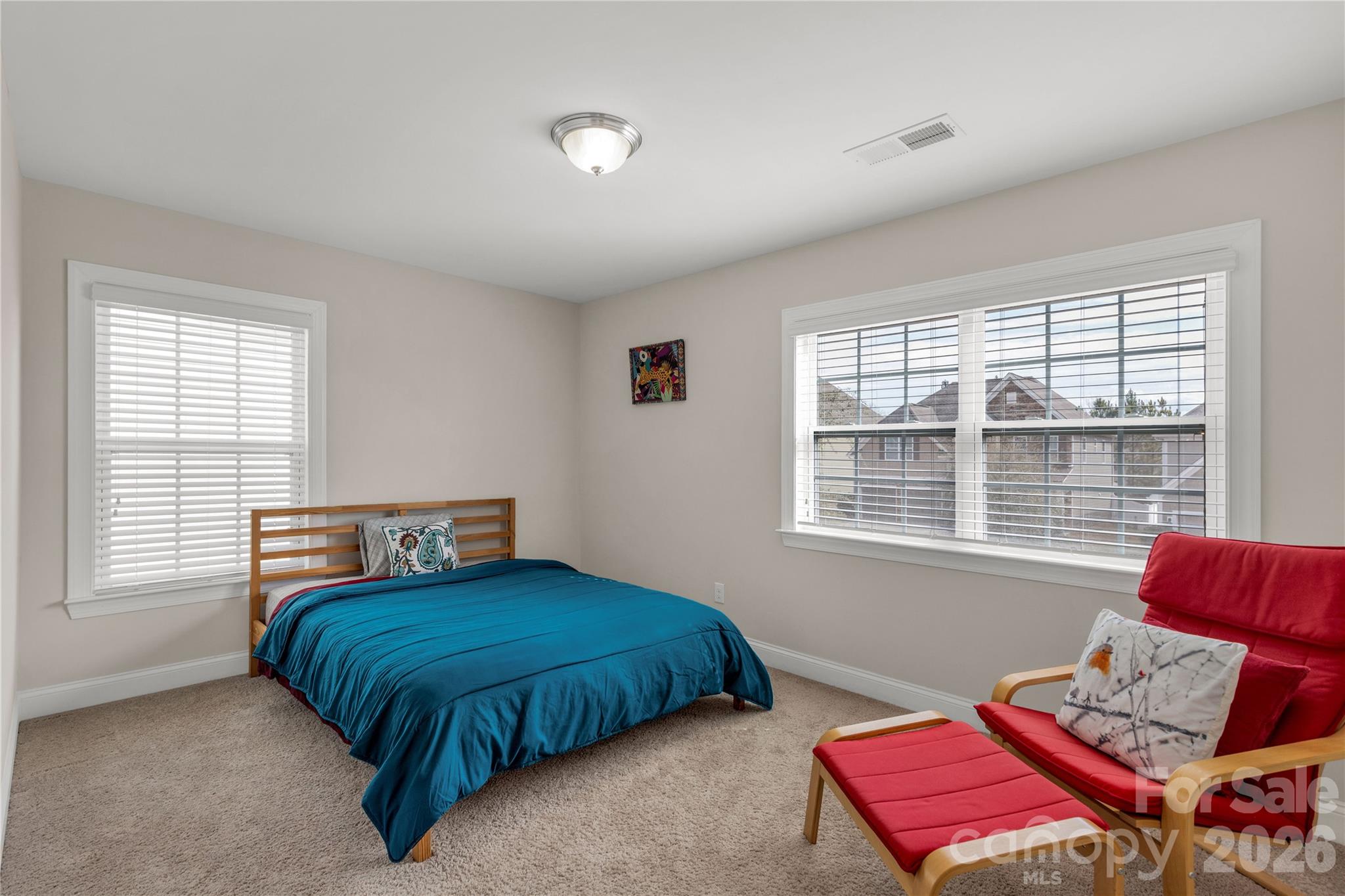 1372 Rainier Drive Fort Mill, SC 29708 - Photo 34 of 48 a bedroom with a bed and a window