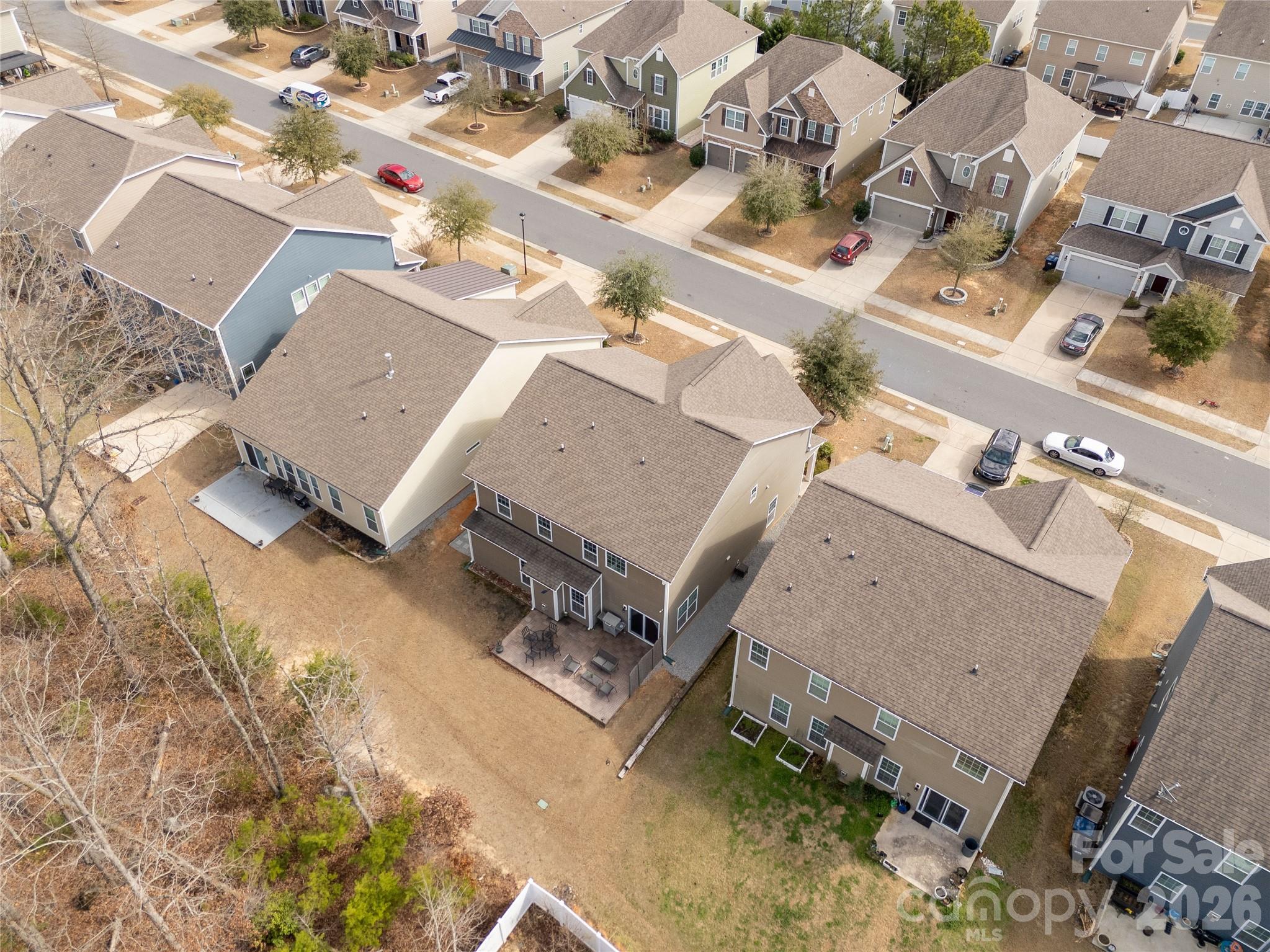 1372 Rainier Drive Fort Mill, SC 29708 - Photo 48 of 48 an aerial view of a house with a yard