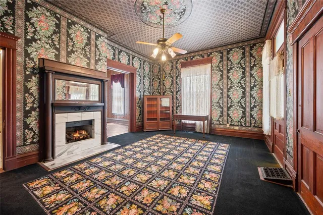 a view of entryway with stairs