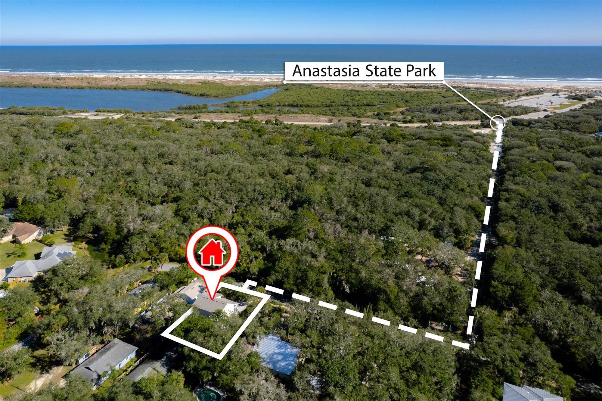 1685 Santander Street St. Augustine, FL 32080 - Photo 46 of 48 a view of a field with an outdoor space