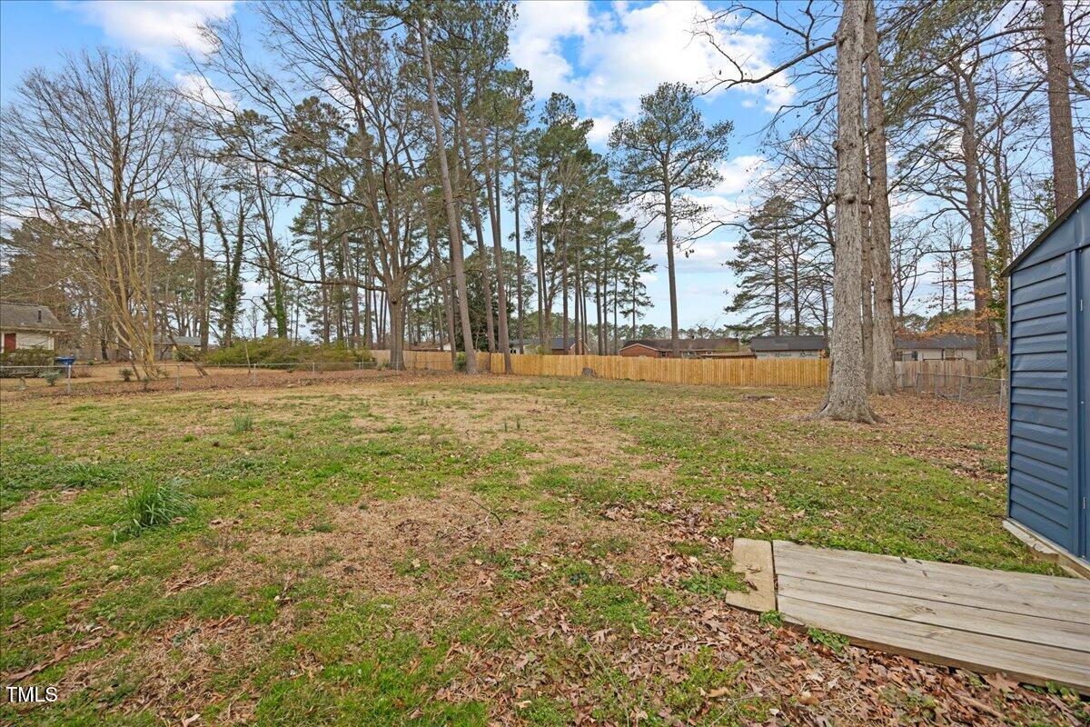 2013 Dartmouth Drive Durham, NC 27705 - Photo 30 of 32 a view of yard with trees