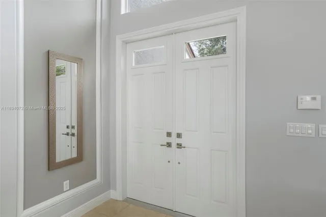 a view of bathroom with shower