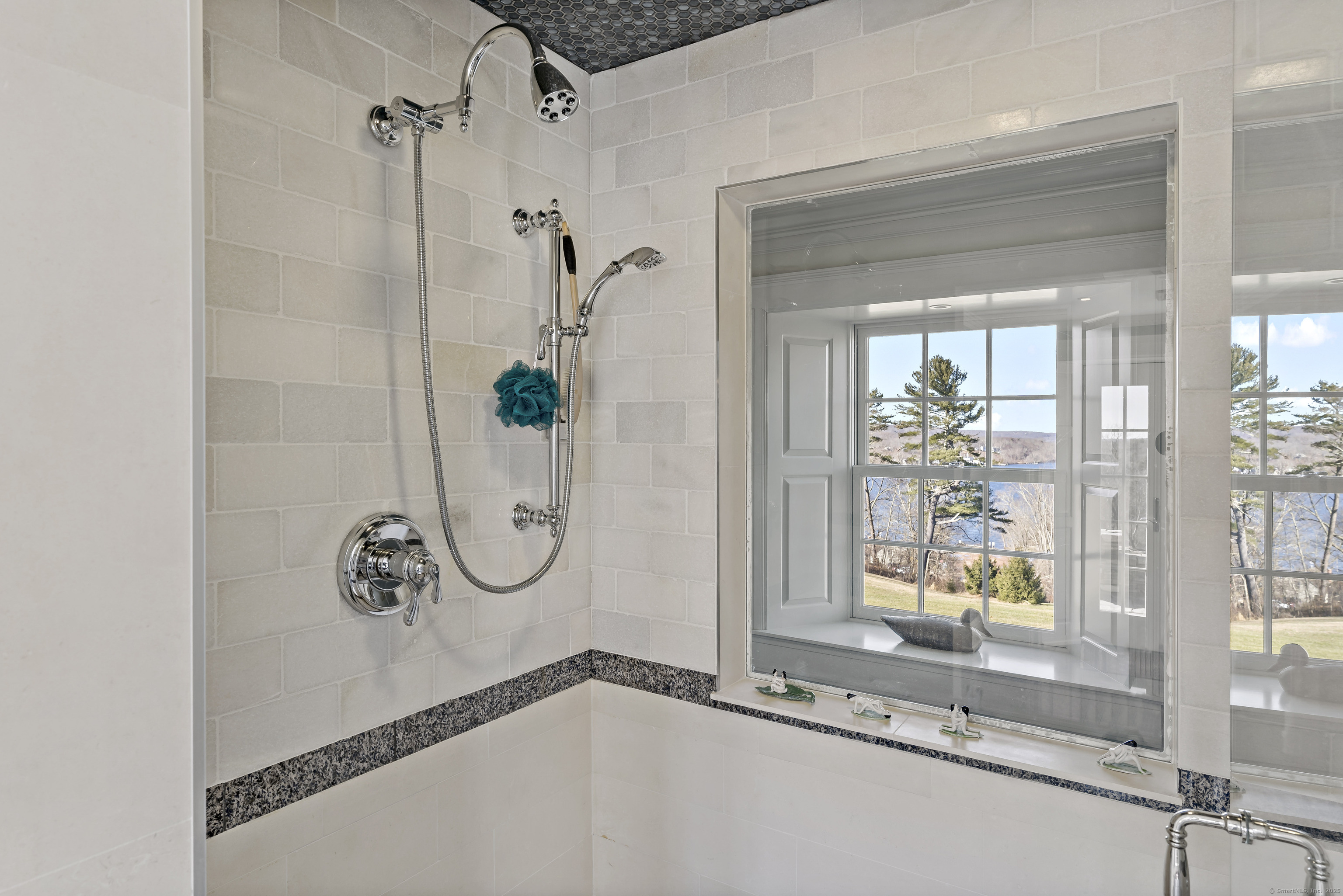 153 Ferry Road Lyme, CT 06371 - Photo 23 of 32 a bathroom with a bath tub and a shower