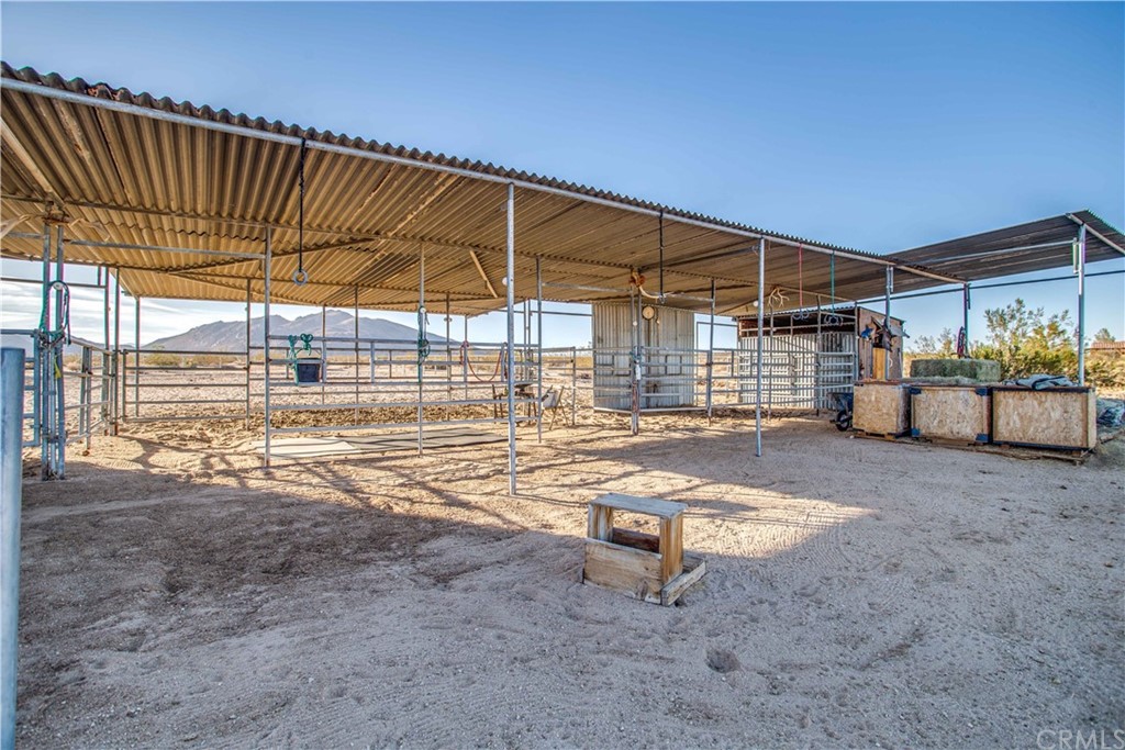 62401 Sunflower Road Joshua Tree, CA 92252 - Photo 44 of 75 a view of a room with wooden walls