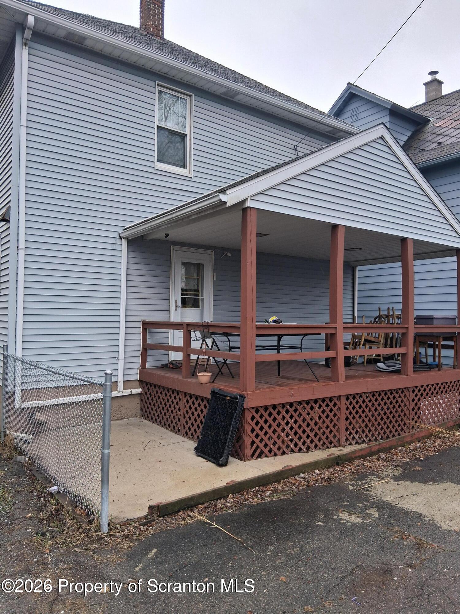 611 Moosic Street Scranton, PA 18505 - Photo 5 of 24 a view of a roof deck
