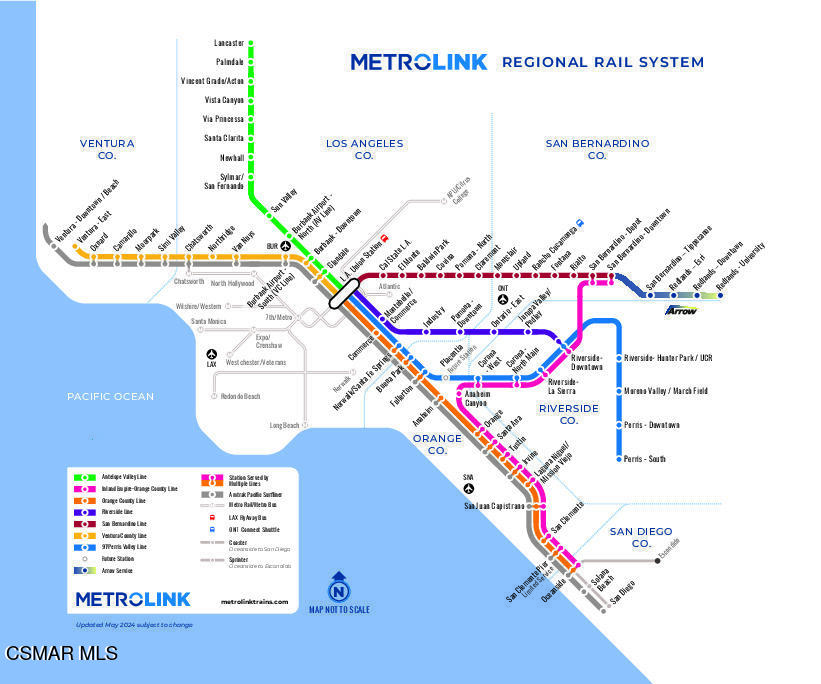 60 Grandview Circle Camarillo, CA 93010 - Photo 38 of 38 metrolink-system-map-may-2024
