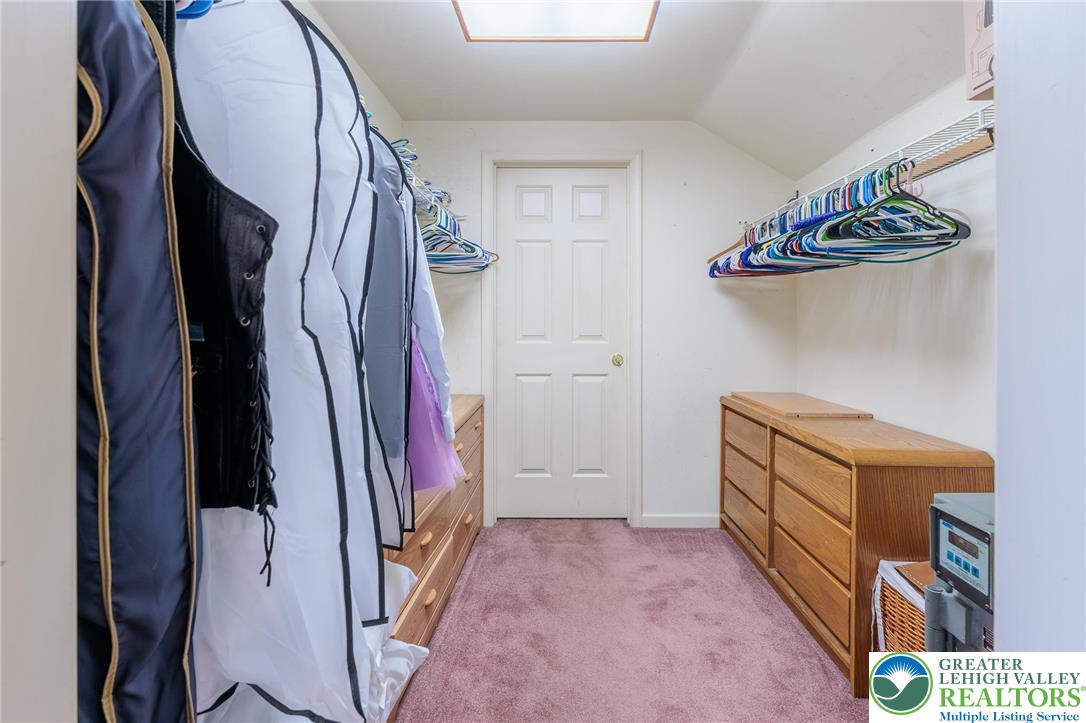 2170 Clearview Road Coplay, PA 18037 - Photo 36 of 75 This spacious walk-in closet offers ample storage with built-in drawers and hanging rods.
