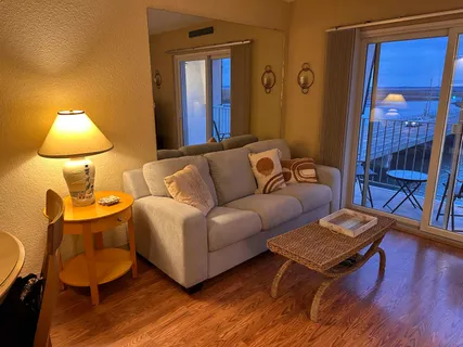 a front view of a building