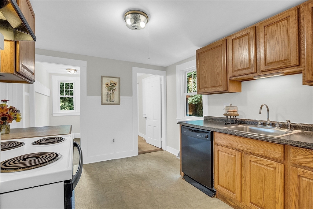 191 Westminster Road Princeton, MA 01541 - Photo 16 of 42 a kitchen with stainless steel appliances granite countertop a sink stove and cabinets