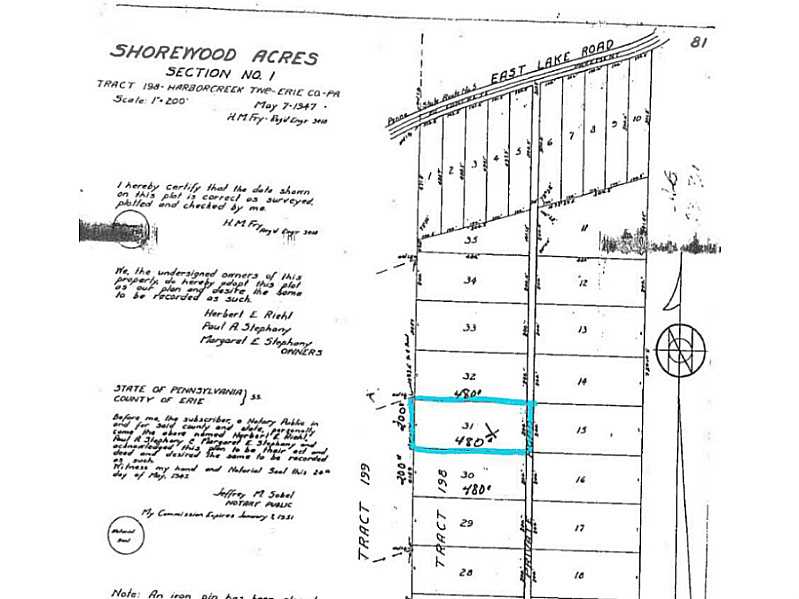 0 Shomont Road Erie, PA 16511 - Photo 2 of 7 Land/Lot.