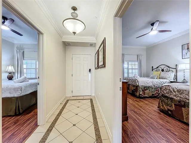a view of a kitchen with utility and stainless steel appliances