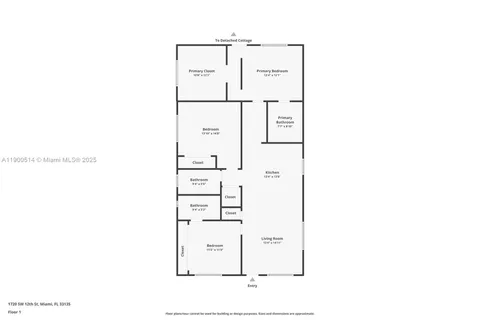 $1,180,000 | 1720 Southwest 12th Street, Miami, FL 33135