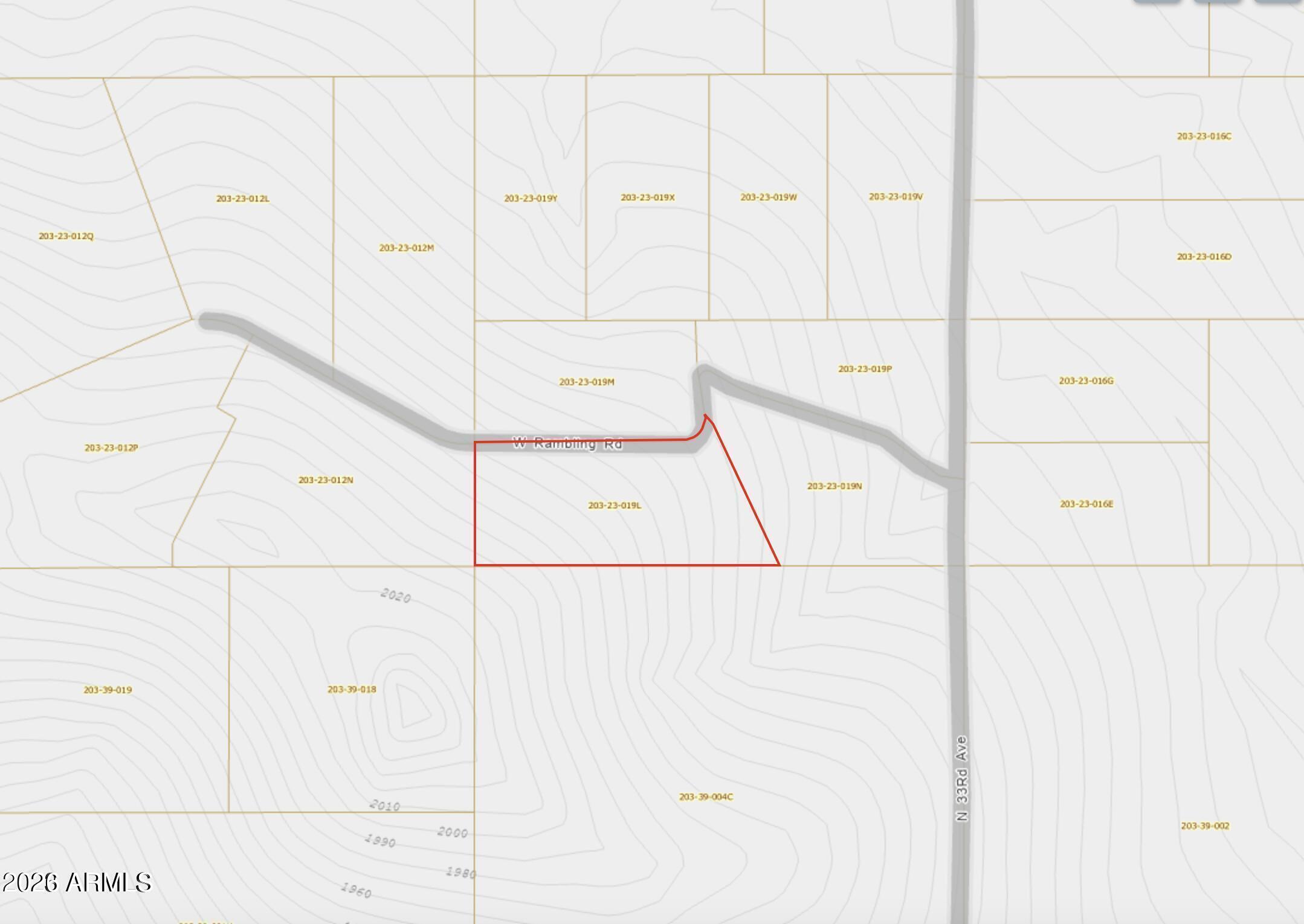 3317 West Rambling Road West, Unit L Phoenix, AZ 85086 - Photo 15 of 15 RamblingRoad Plot Plan
