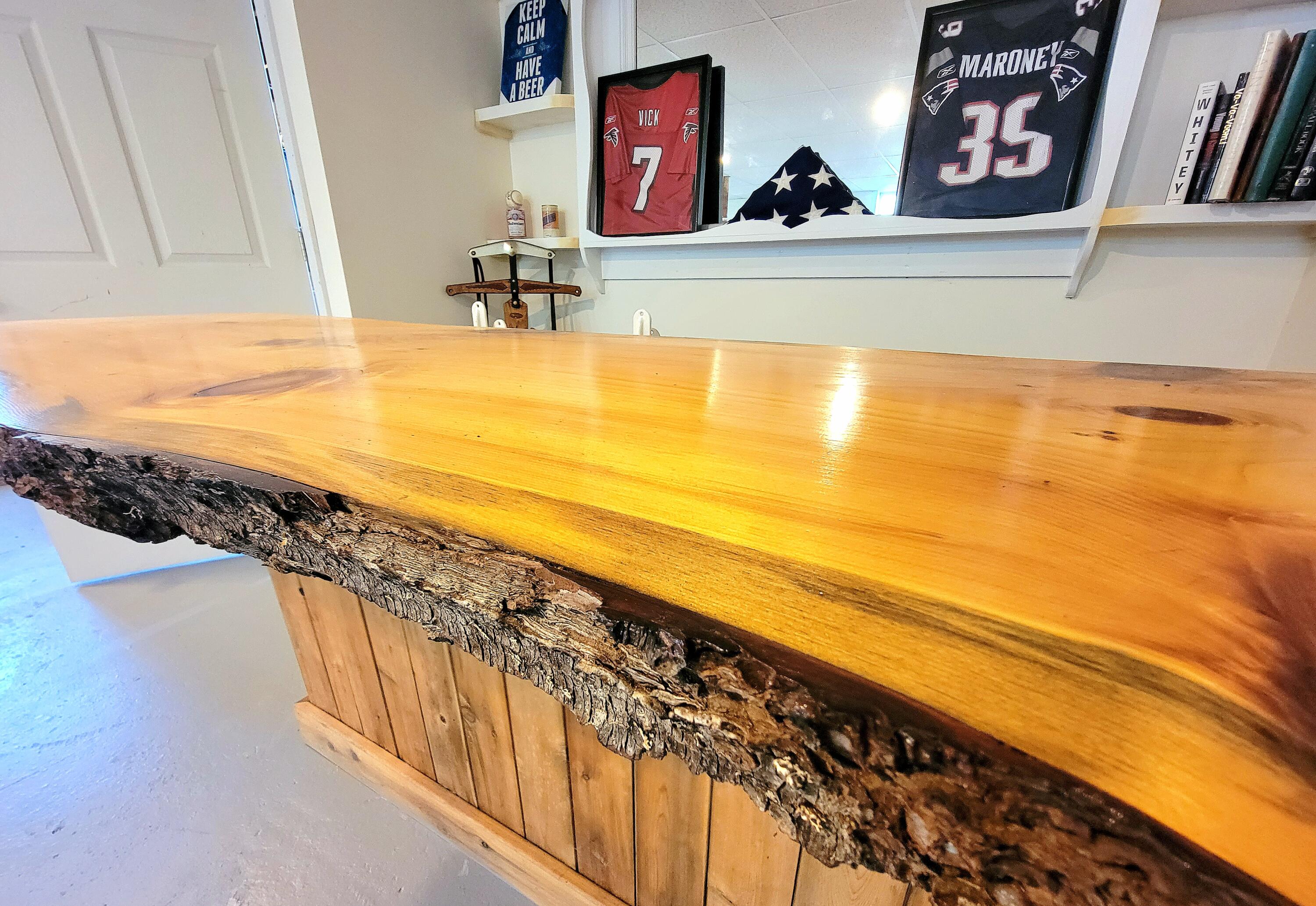 101 Exeter Road Corinth, ME 04427 - Photo 26 of 46 Live Edge/Finished Basement Area