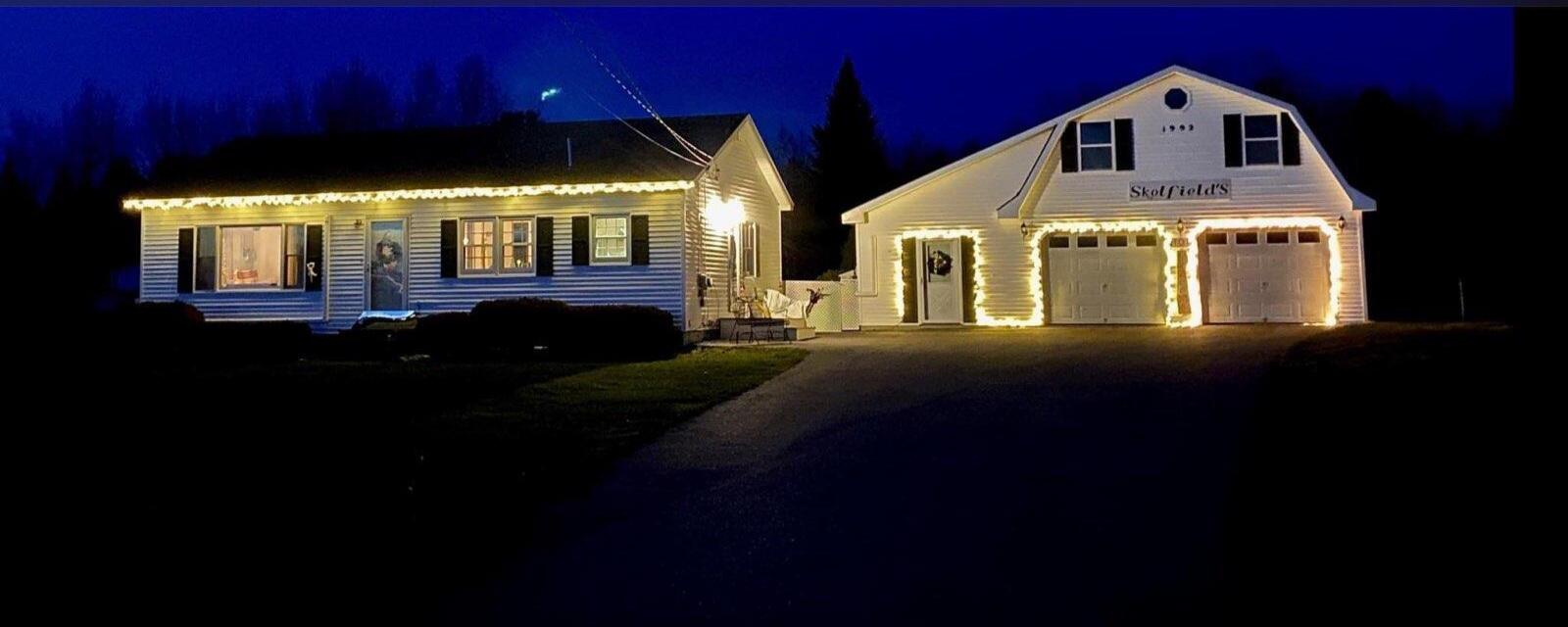 101 Exeter Road Corinth, ME 04427 - Photo 46 of 46 Winter Lights at 101 Exeter Road