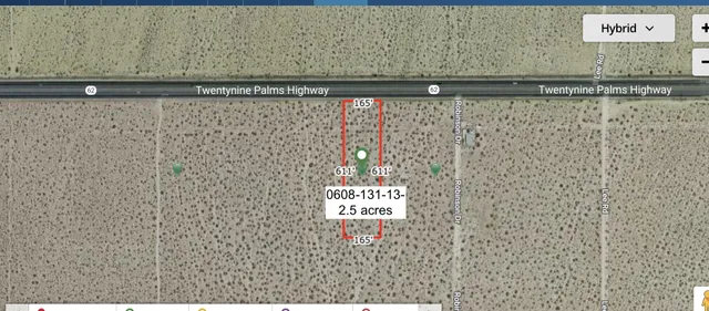 $25,000 | 2.5 Acres Highway, Joshua Tree, CA 92252