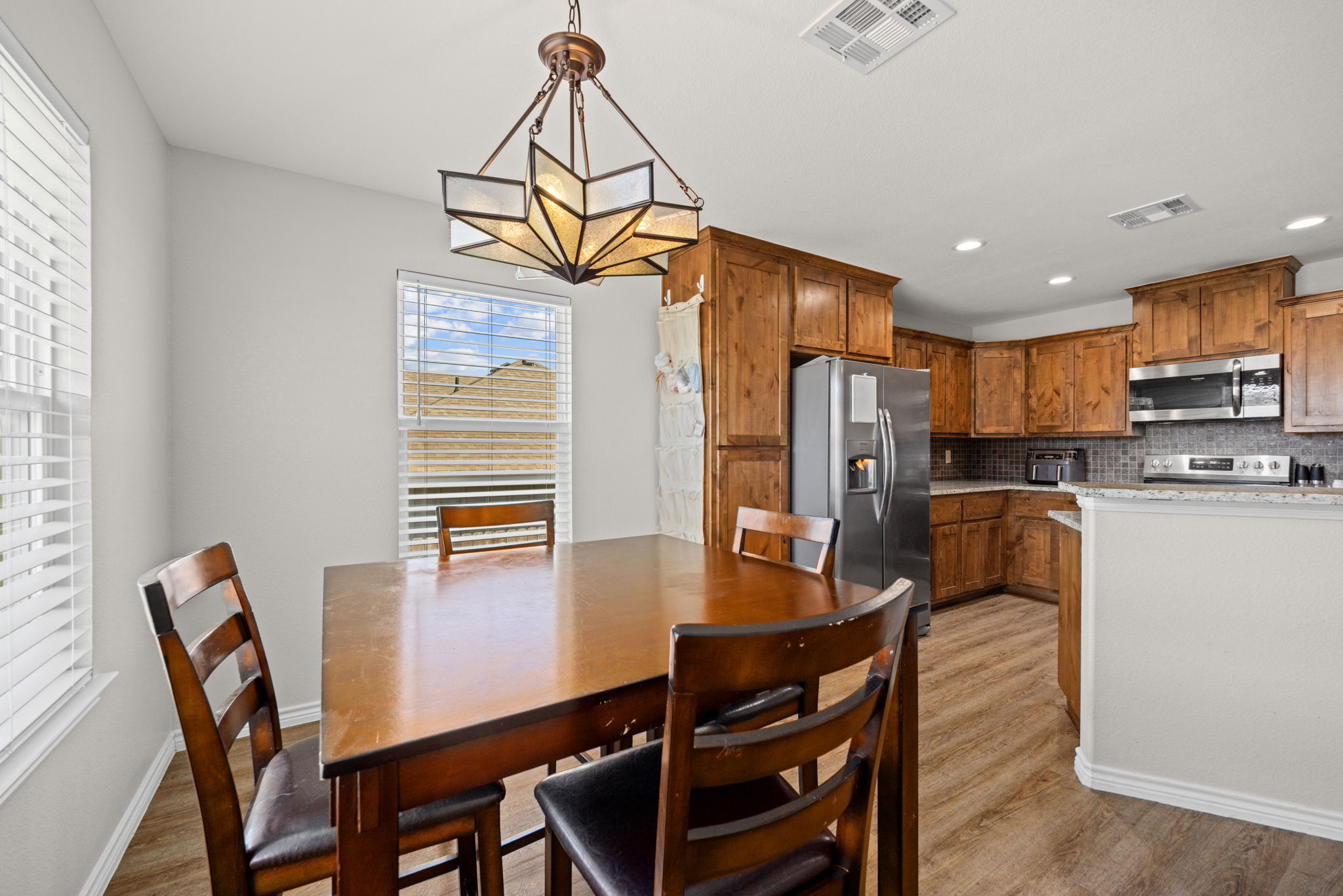 1313 Sandstone Cove Lampasas, TX 76550 - Photo 13 of 25 a dining room with furniture and window
