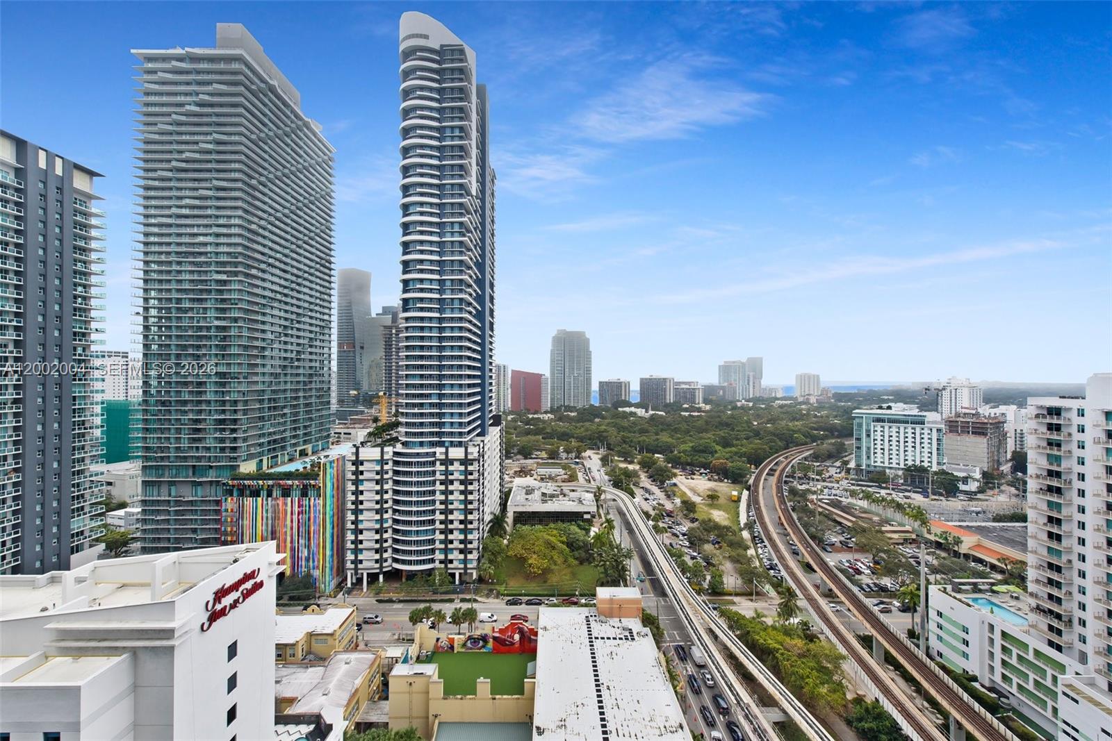79 Southwest 12th Street, Unit 2503S Miami, FL 33130 - Photo 19 of 27 a view of city and a tall buildings