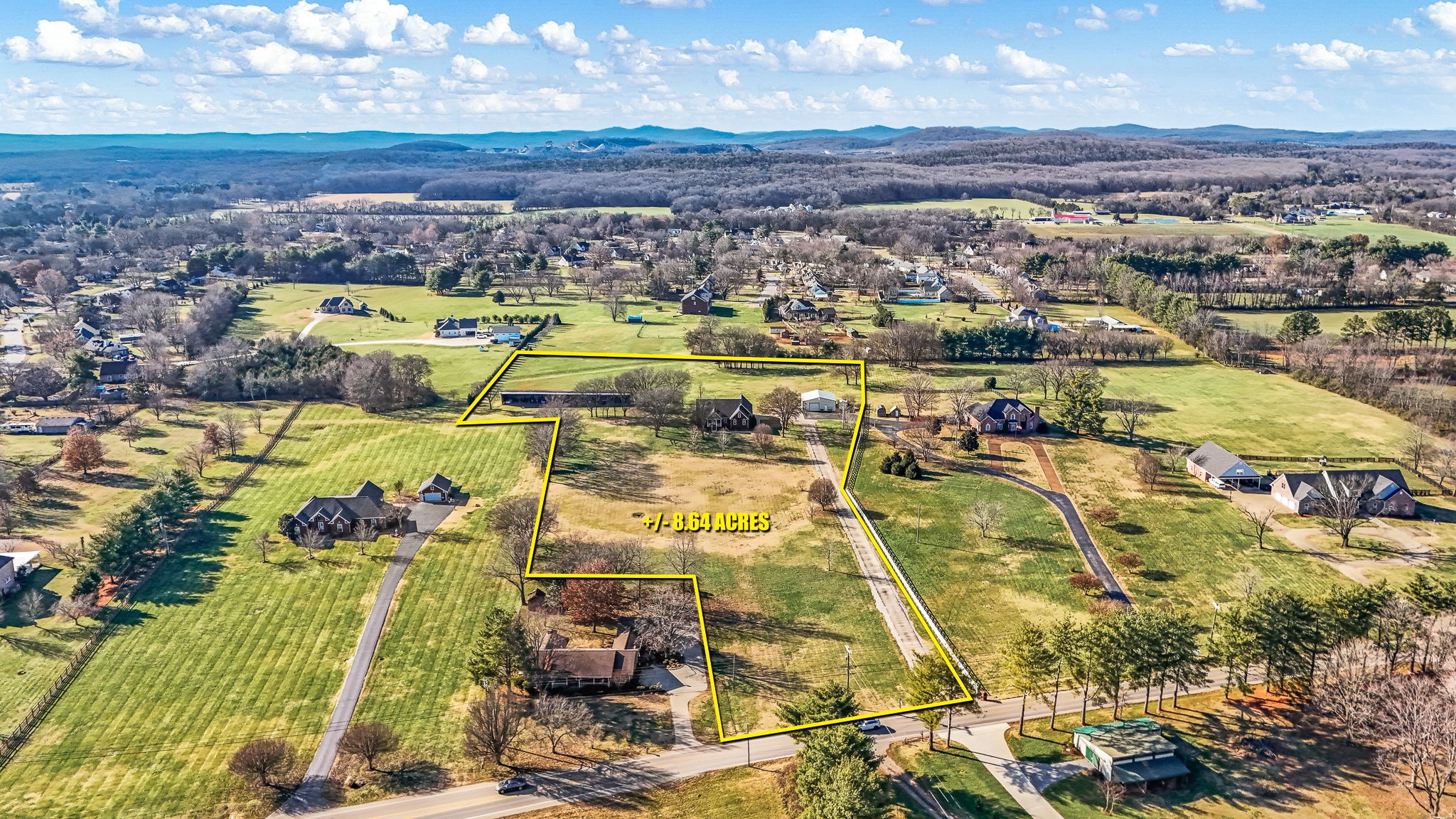 3315 Blackman Road Murfreesboro, TN 37129 - Photo 3 of 77 -8.64 Acres -Brick Home -40x40 Shop -120' Pole Barn