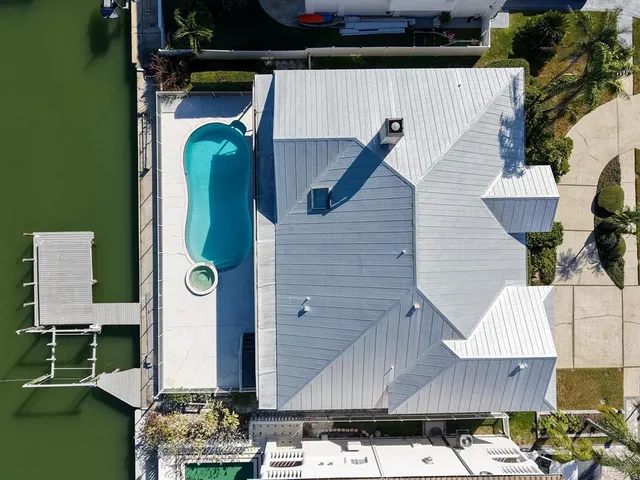 a view of a terrace with wooden fence