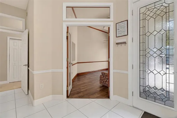 a bathroom with a shower and toilet