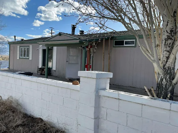 a view of a road with an ocean