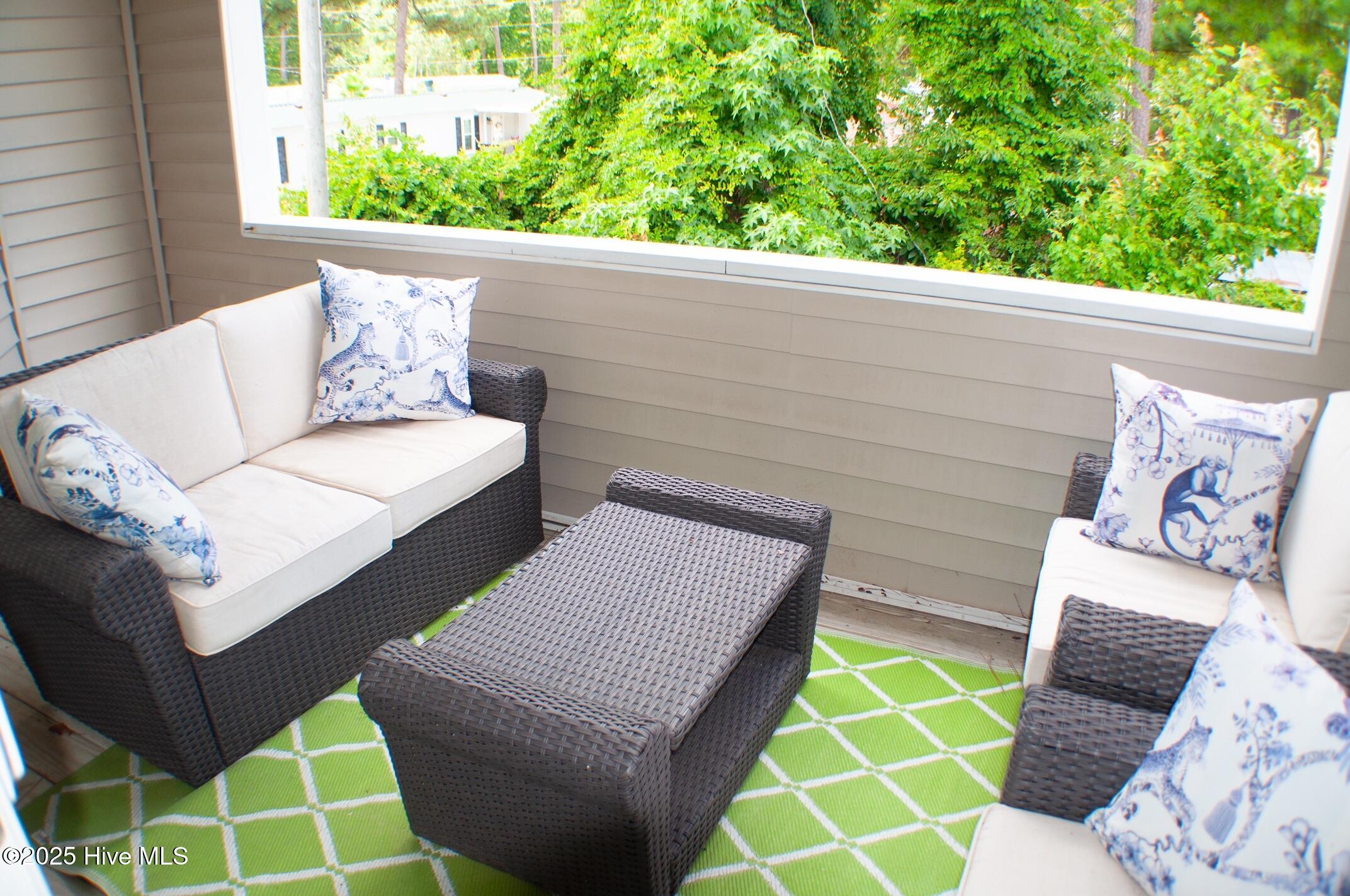 413 Commerce Avenue, Unit D Morehead City, NC 28557 - Photo 12 of 22 Covered back porch