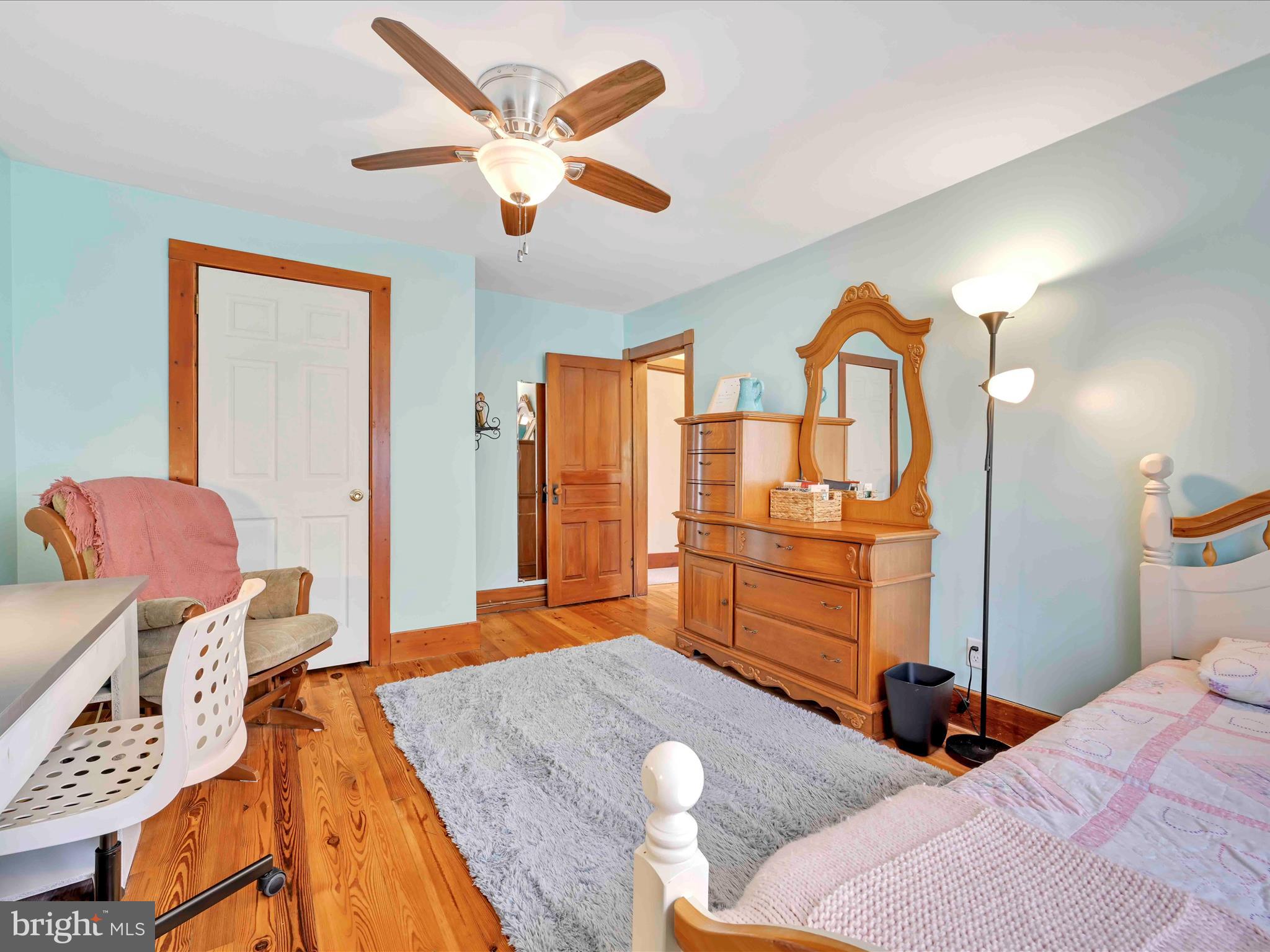 1036 Baker Road Reading, PA 19608 - Photo 27 of 44 a bedroom with furniture and wooden floor