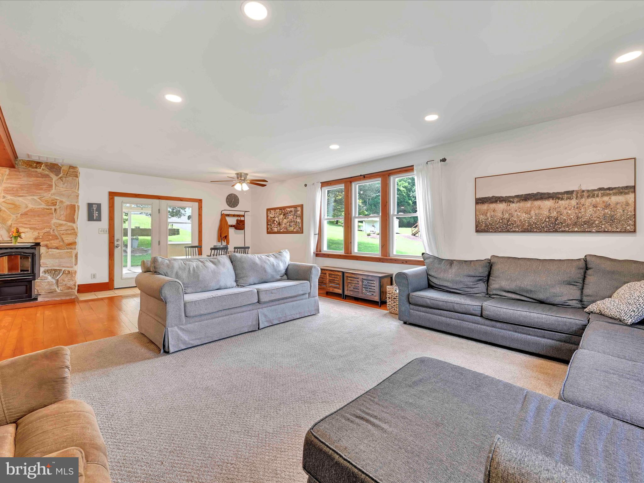 1036 Baker Road Reading, PA 19608 - Photo 9 of 44 a living room with furniture and a large window