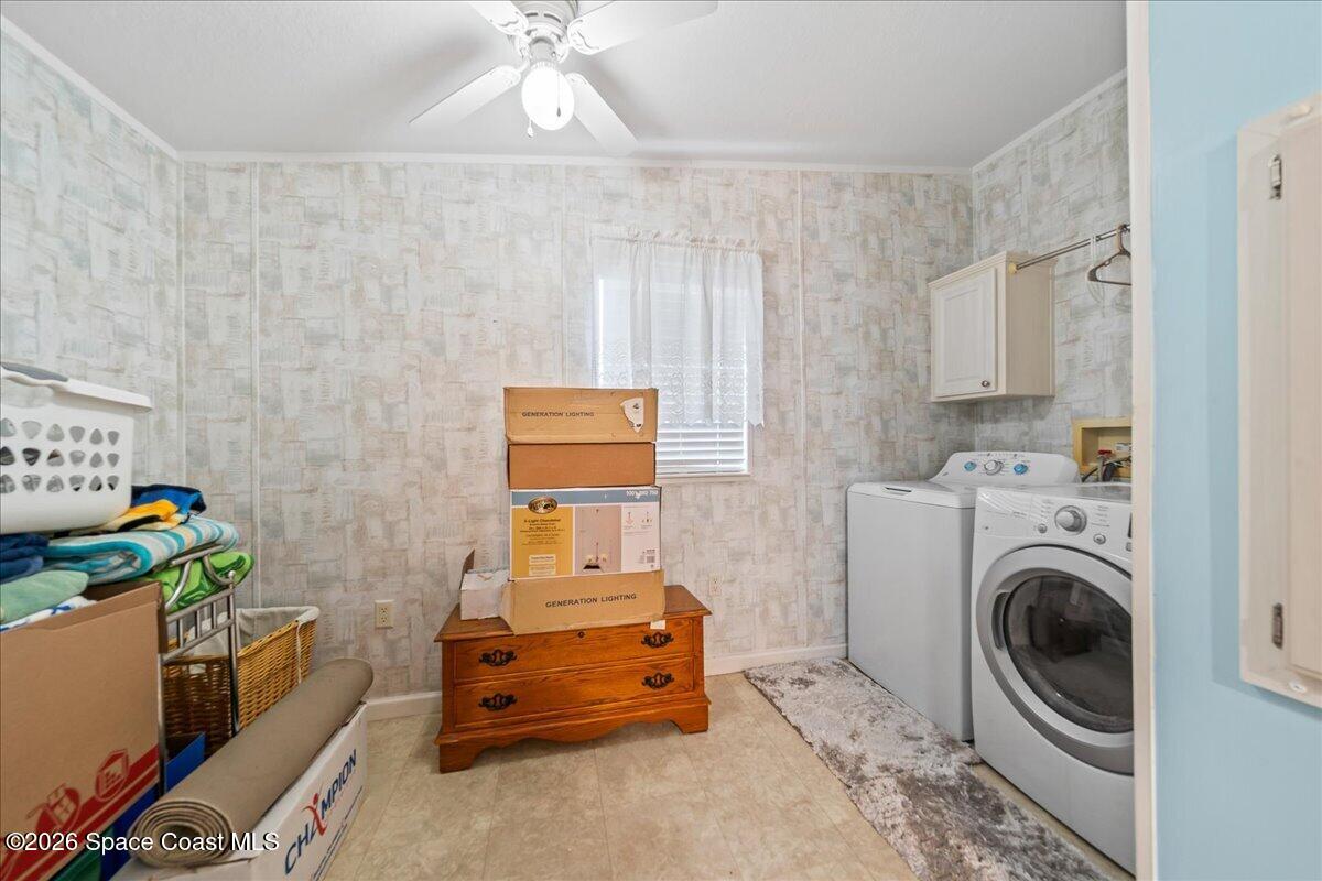 7628 Boxelder Road Micco, FL 32976 - Photo 21 of 30 Laundry Room