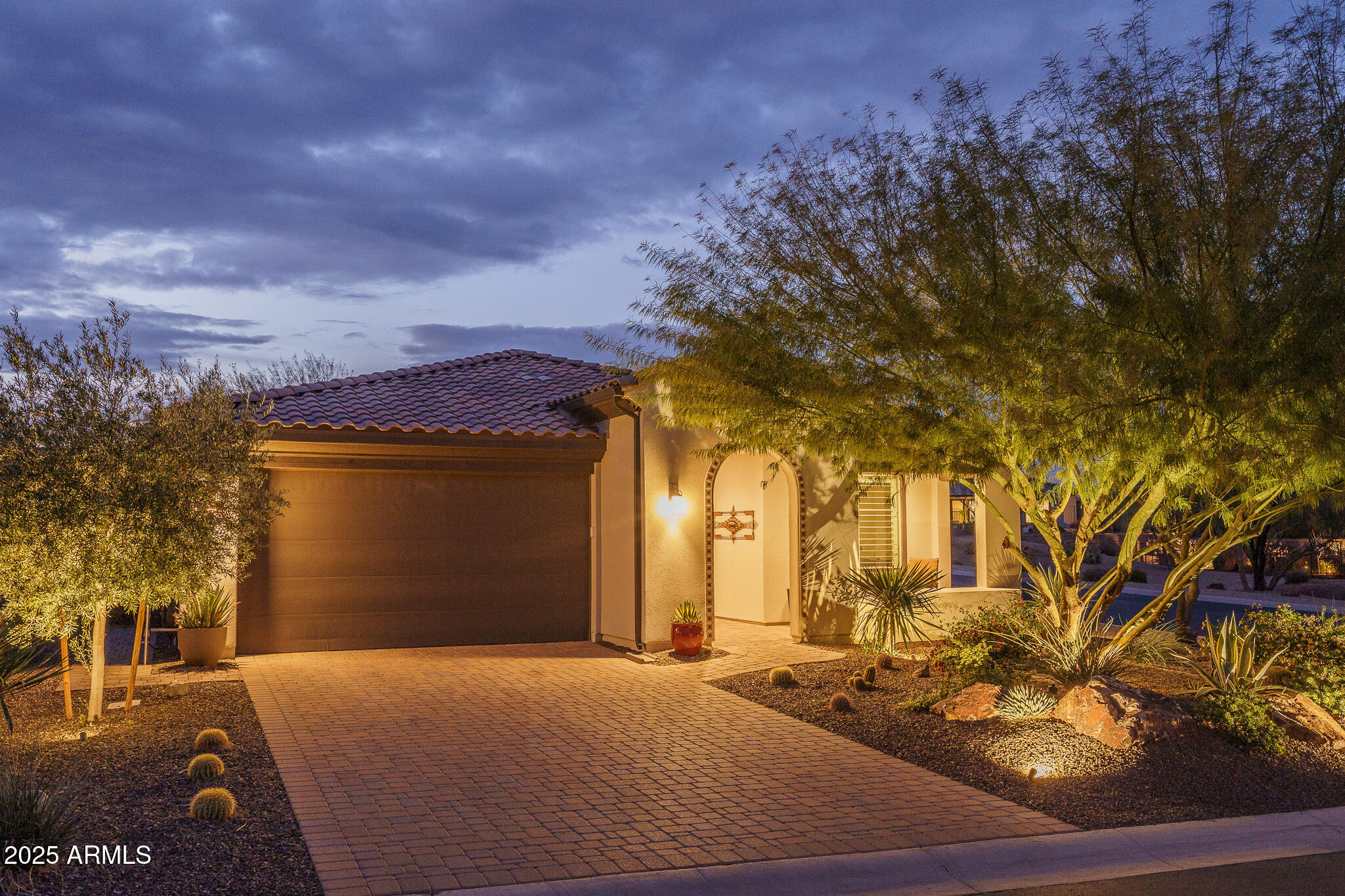 28226 North Crook Court Rio Verde, AZ 85263 - Photo 1 of 28 a front view of a house with a yard and garage