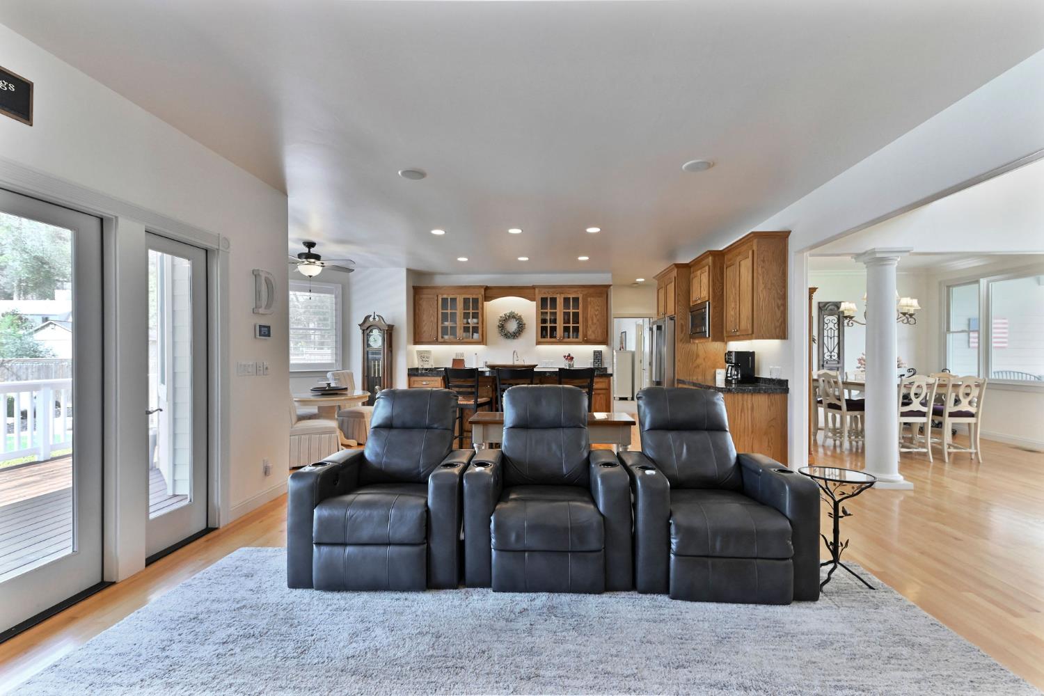 511 Surrey Lane Murphys, CA 95247 - Photo 12 of 97 a living room with furniture and wooden floor