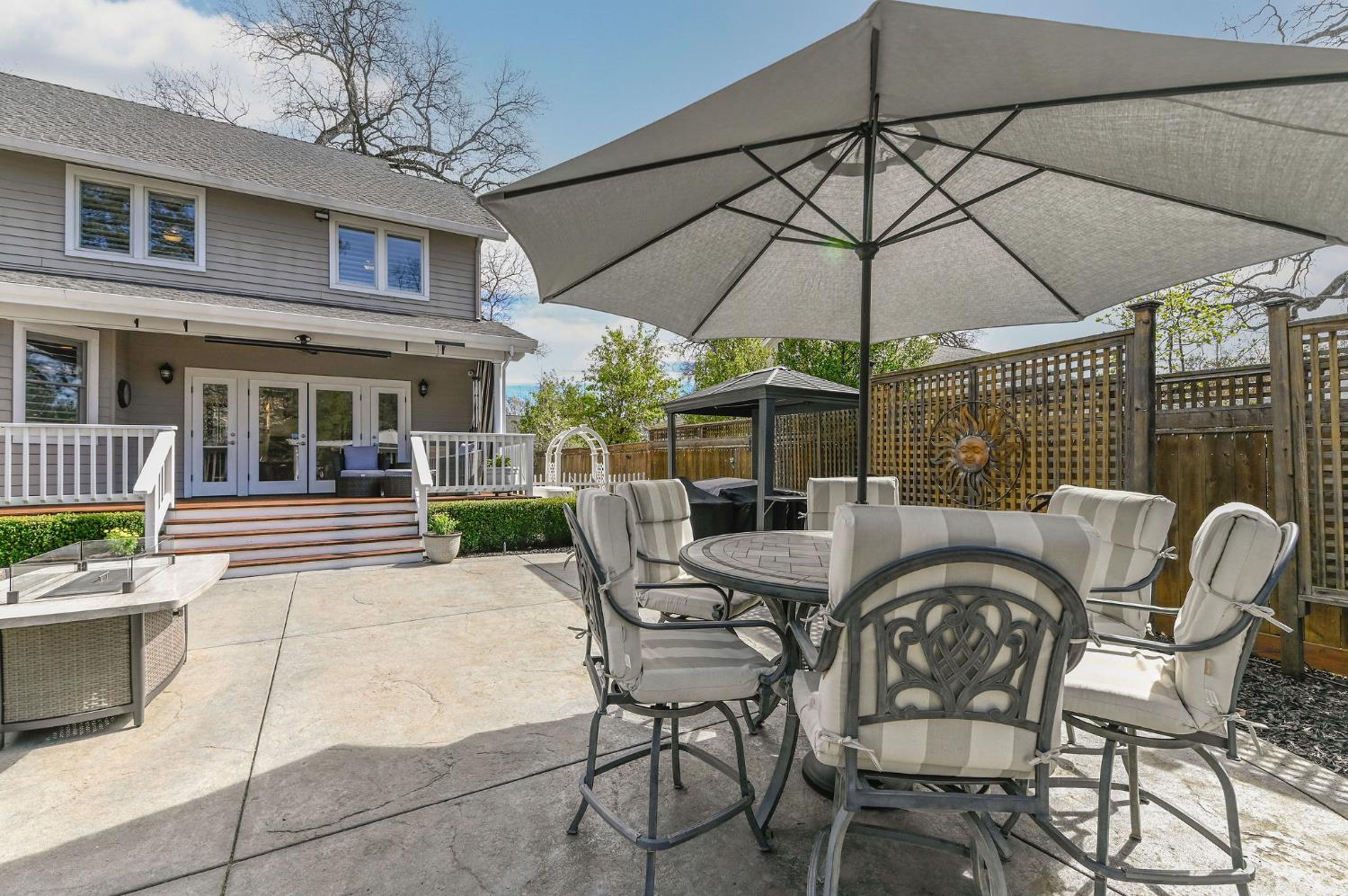511 Surrey Lane Murphys, CA 95247 - Photo 77 of 97 a view of a chair and table in the patio in front of a house