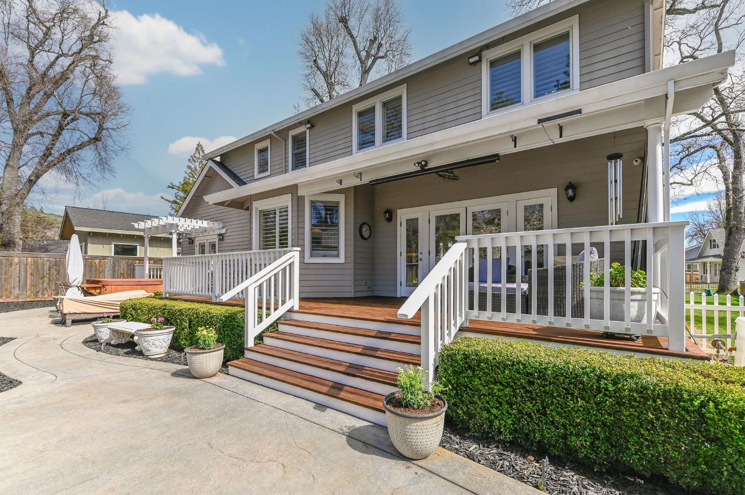 511 Surrey Lane Murphys, CA 95247 - Photo 78 of 97 a view of a house with a deck and furniture