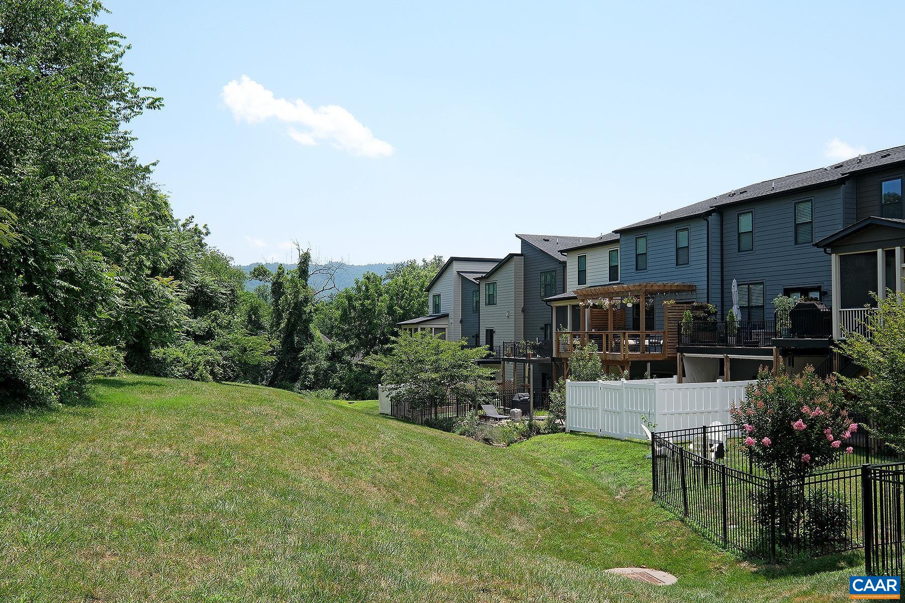 140 Junction Lane Charlottesville, VA 22902 - Photo 26 of 27 a backyard of a house with lots of green space