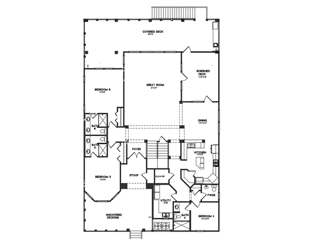 a kitchen with stainless steel appliances kitchen island sink refrigerator and cabinets