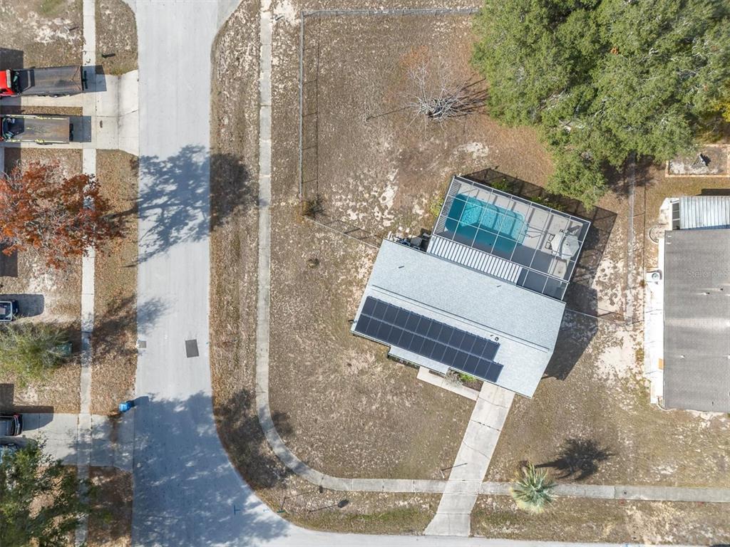 3409 Plaza Avenue Spring Hill, FL 34608 - Photo 37 of 41 aerial view of a house