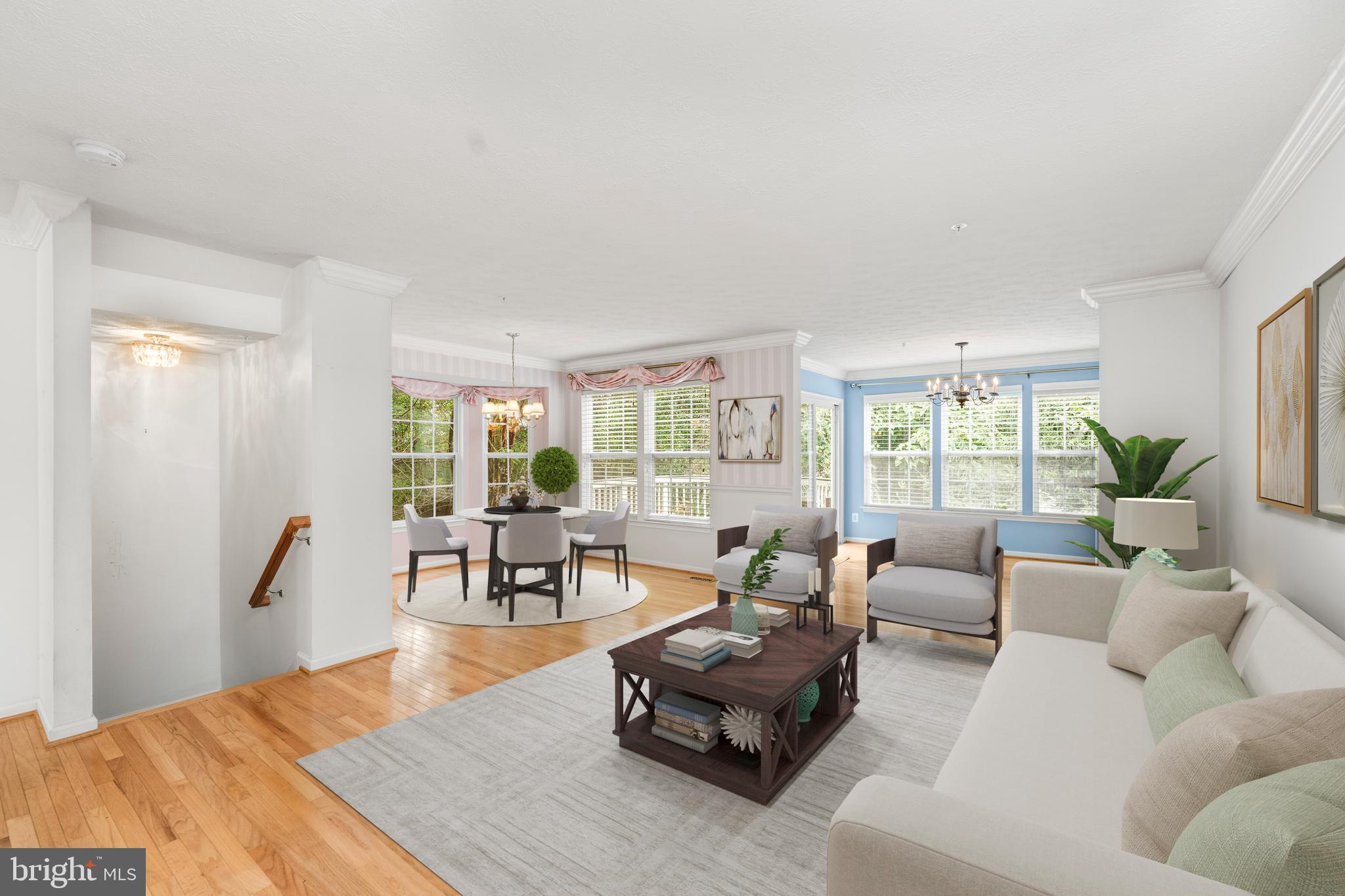 2145 Mardic Drive Forest Hill, MD 21050 - Photo 12 of 43 Main floor living & dining room. Virtual staging.