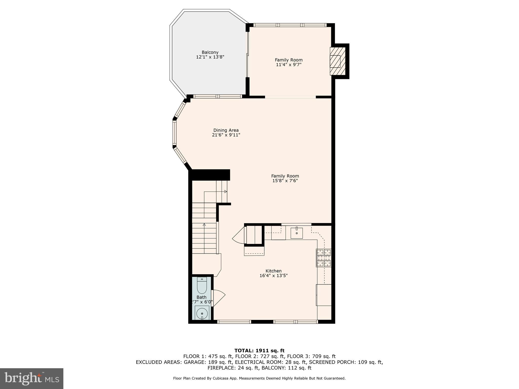 2145 Mardic Drive Forest Hill, MD 21050 - Photo 41 of 43 Main level floor plan.