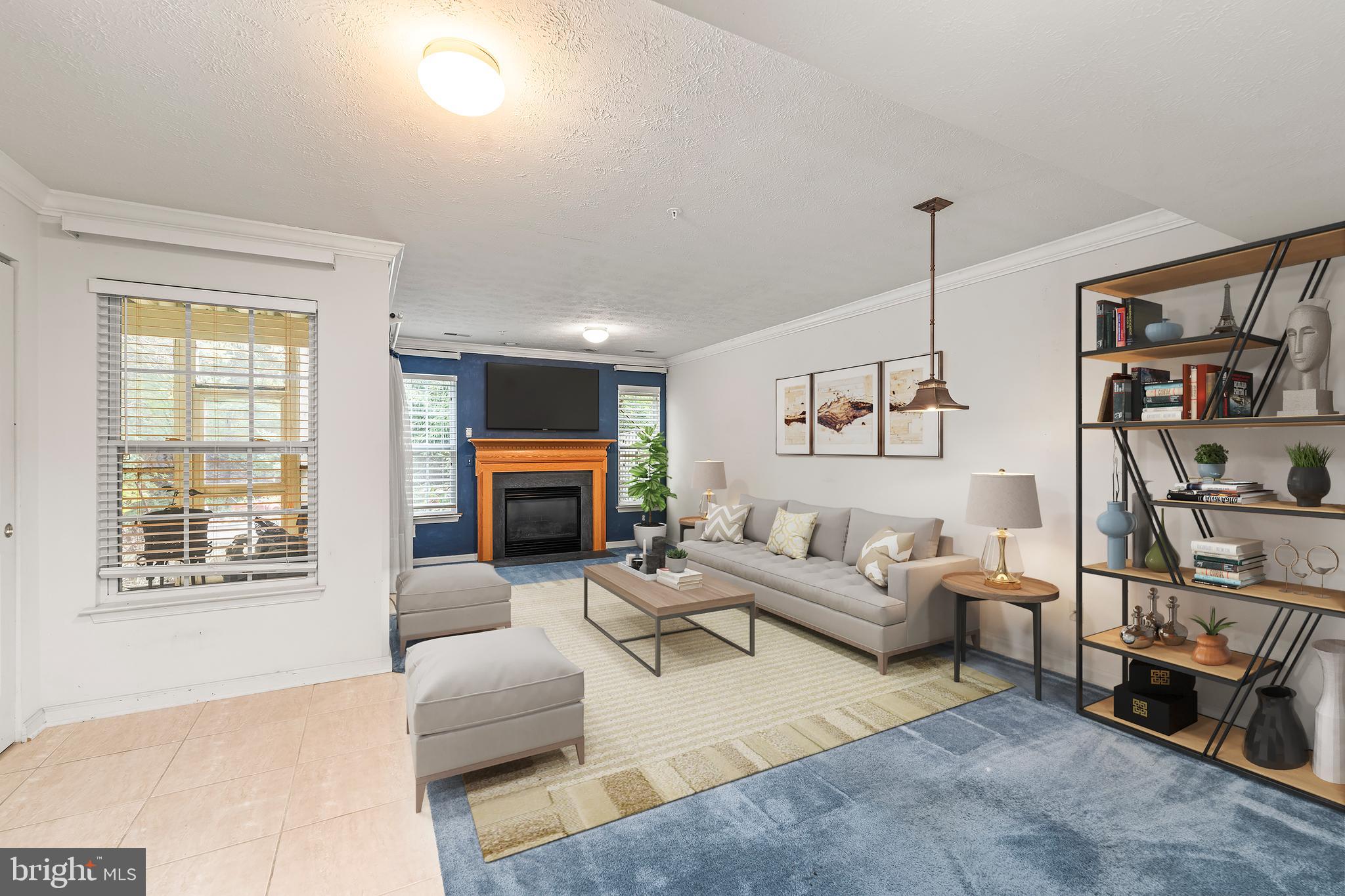 2145 Mardic Drive Forest Hill, MD 21050 - Photo 7 of 43 Bottom floor living room with fireplace.